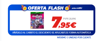 Videojuego Marvel Guardians of the Galaxy Xbox One por 7,95€