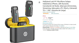Hollyland Lark M1 Micrófono Solapa Inálambrico, 20h Duración, Cancelación de Ruido, Ideal para Entrevistas, Streaming, Adecuado a PC, Móvil y Cámara(2 TX + 1 RX + Estuche de Carga) por132€