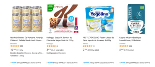 Segunda unidad al 50% descuento en alimentación en Amazon