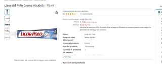 Pack x3 pasta de dientes Licor del Polo Acción3 - 75 ml por 3.39€