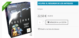 Juego de Mesa Eclipse Español El resurgir de los Antiguos por 22.5€