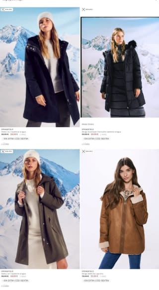 Hasta -50% + 10% Extra en Springfield.