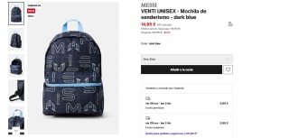 Mochila de senderismo - dark blue Messi por 14,95€