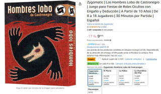 Juego de cartas Los Hombres Lobo de Castronegro por 7,99€