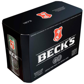 Cerveja da Becks Puro Malte em Lata de 350ml com 8 Uni - R$ 39,93