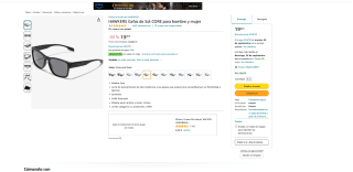 HAWKERS Gafas de Sol CORE para hombre y mujer por 19,99€