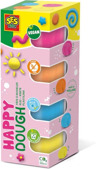 SES - Feel good klei - Happy (4x90gr) voor €3,98 bij Amazon