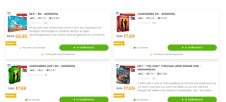 10% korting op spellen in het Engels bij 999 games