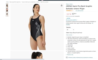 Bañador marca Arena por solo 17,98€