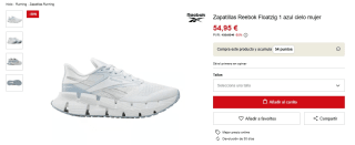 Zapatillas Reebok Floatzig 1 por 54,95€