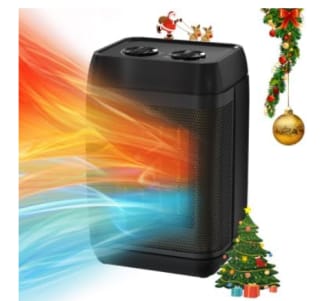 Mini Calefactor Bajo Consumo, Buyounger 1500w por 9.99€