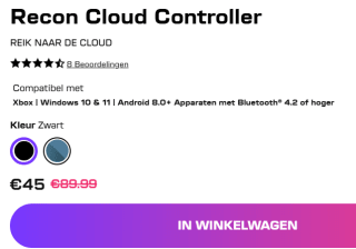 Turtle Beach RECON CLOUD - Controller Xbox/PC voor €45