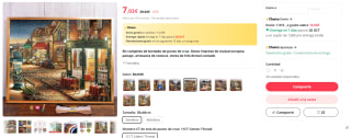 Recopilación Kit punto de cruz ciudades europeas desde 6,91€