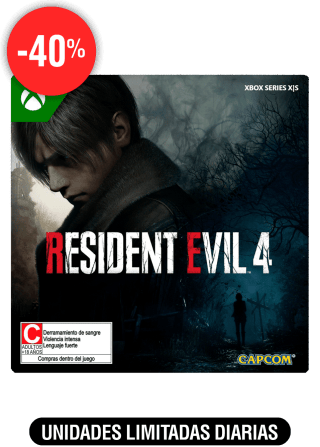 Resident Evil 4 para Xbox por $725 en Claners