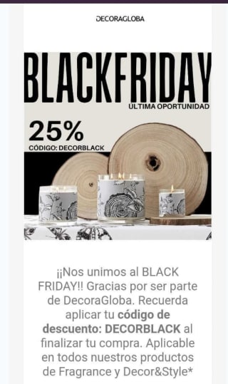 -25% descuento en fragancias