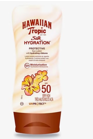 Pack Solar Hawaiian Tropic SILK sun lotion SPF50+ Solar Hawaiian Tropic aftersoon por 12,10€