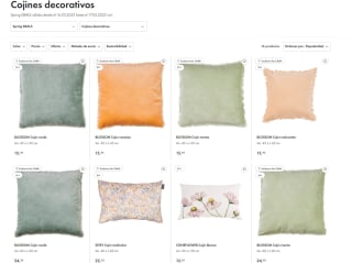 Tenemos desde casa 3x2 en cojines para el hpgar