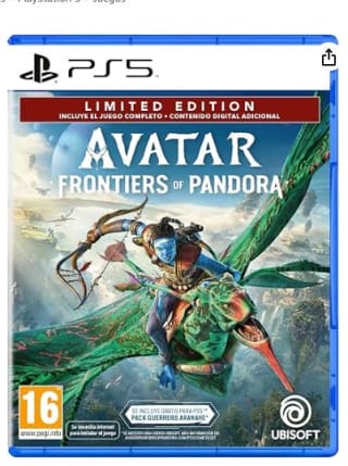 Juego Avatar: Frontiers of Pandora Limited Edition (PS5) por 22,44€