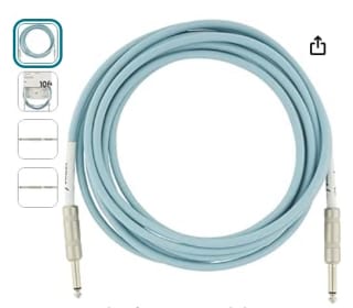 Recopilación Cable para Guitarra Eléctrica y Bajo, 3m, Recto/Recto, desde 9,30€