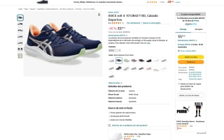 Zapatillas ASICS Jolt 4 Mujer por solo 35,93€