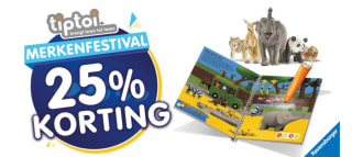 25% kassakorting op Tip Toi
