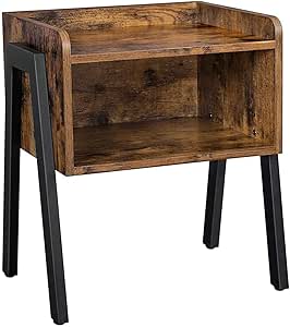 VASAGLE Nightstand Coffee Table - £15.78