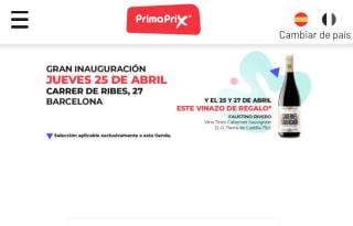 Vino Faustino Rivero de regalo con compra minima de 3€