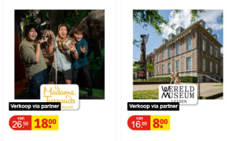 Diverse Dagje uit tickets vanaf €8 bij Kruidvat