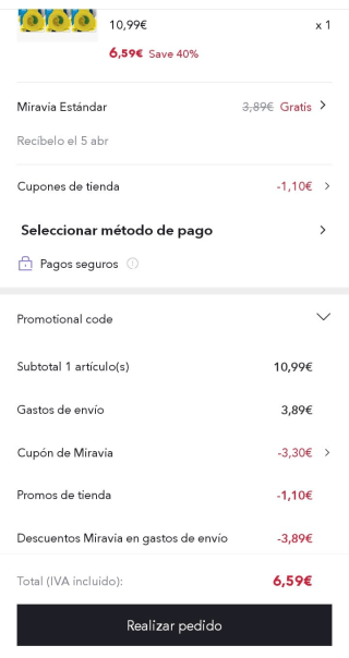 Pack de 6 × Finish Ambientador para Lavavajillas por 6,59€.