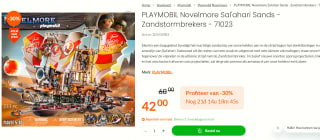 PLAYMOBIL Novelmore Sal'ahari Sands zandstormbrekers voor €42 bij Fun