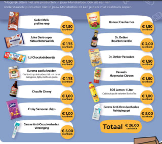 Monsterbox herfst 2023 voor €17,45