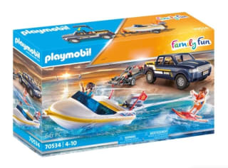 Pick Up con Lancha Playmobil Family Fun por 22,50€.