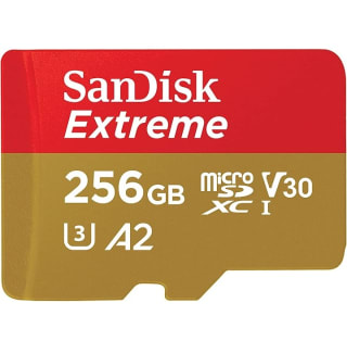 SanDisk Tarjeta microSDXC Extreme de 256 GB por 33,99€.