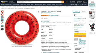 Flotador Bestway Frutas por 4,95€