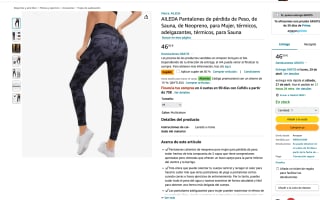 Pantalones para gimnasio AILEDA Mujer por solo 15,50€