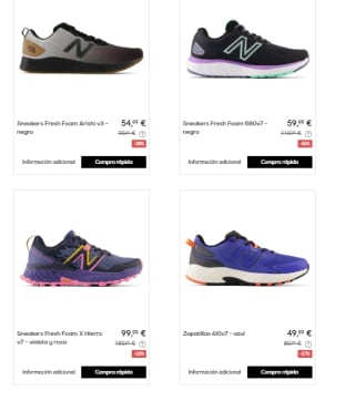 Recopilacion de Zapatillas New Balance con Hasta 50% de Descuento en Privalia
