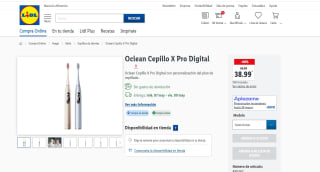 Oclean Cepillo X Pro Digital plata o dorado por 38,99€