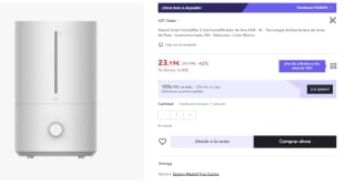 Xiaomi Humidifier 2 Lite Humidificador 23W 4 Litros por 16.23€