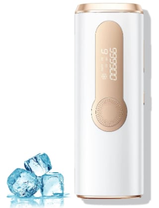 Depiladora de luz pulsada con función de enfriamiento por 35.99€