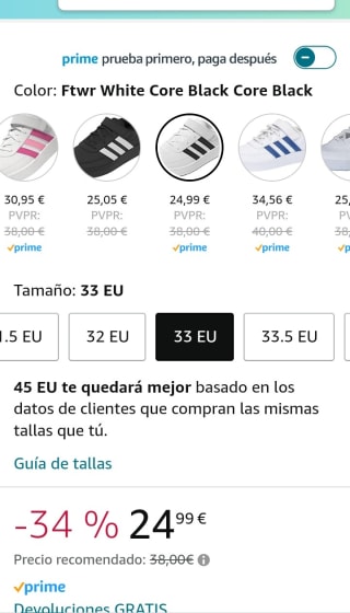 adidas Breaknet Lifestyle Court Elastic Lace and Top Strap, Sneaker Unisex niños por 24,99€.