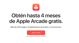 Cuatro meses gratis de Apple Arcade