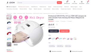 Lámpara de Uñas Secador modelo Sun X5 plus por 6€
