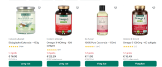 1+1 gratis en 15% extra korting op geselecteerde producten bij Holland & Barrett