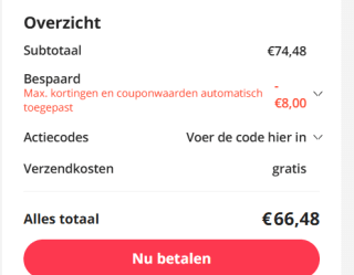 Honor Smart Watch 4 voor €66,48 dmv code bij Aliexpress