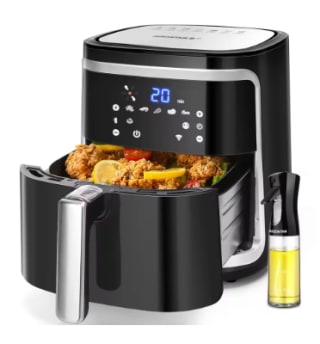 AIGOSTAR Freidora de Aire sin Aceite 7L,1900W por 45,68€