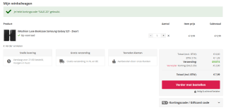 20% extra korting op alle sale bij Smartphonehoesjes