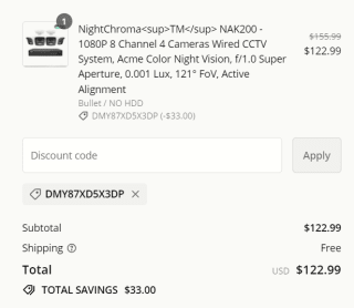 Set van 4 Annke NightChroma NAK200 kamera's voor €115 dmv code bij Anke