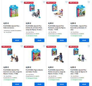 30% Extra descuento en Playmobil en Carrefour grandes ofertas