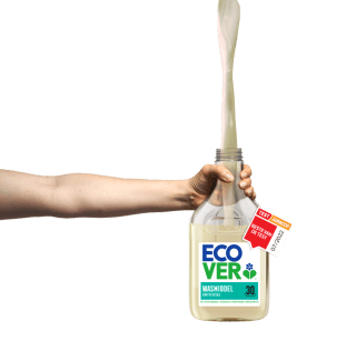 Gratis hervulling Ecover afwasmiddel of wasmiddel bij de Kringloopwinkel