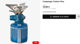 Hornillo de Gas Campingaz Twister Plus PZ por 14.99€